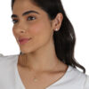 Conjunto Retangular Cristal - Banhado a Ouro 18k - Imagem 2