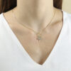 Conjunto Bailarina - Banhada a Ouro 18k