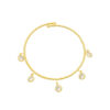 Pulseira Zircônia Charm – Banhada a Ouro 18k - Imagem 2